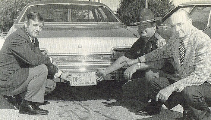Alabama 1975 police car