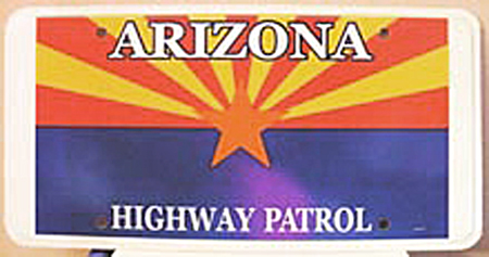 Arizona license plate picture