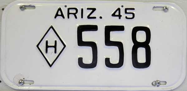 Arizona license plate picture