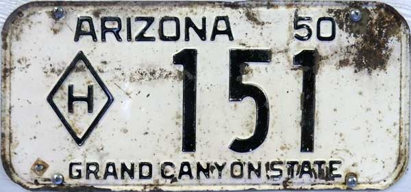 Arizona license plate picture