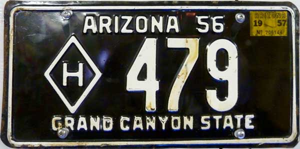 Arizona license plate picture