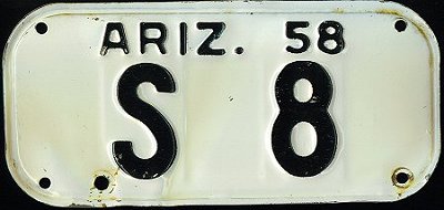 Arizona license plate picture