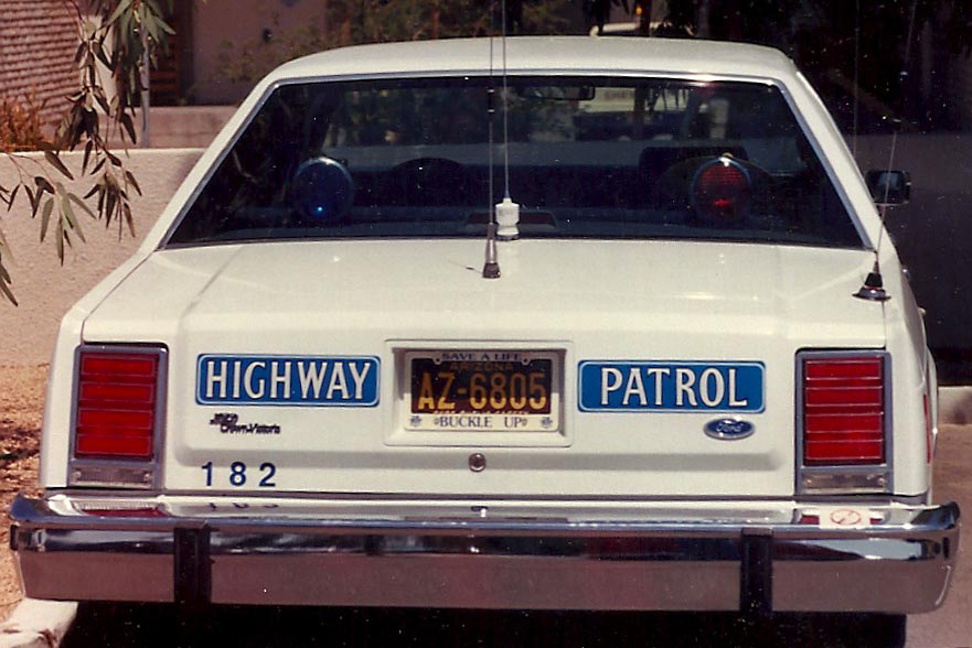 Arizona police car picture