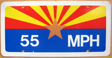 Arizona license plate image