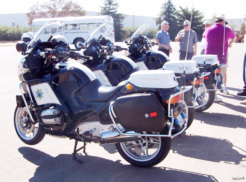 California police motorcycle image