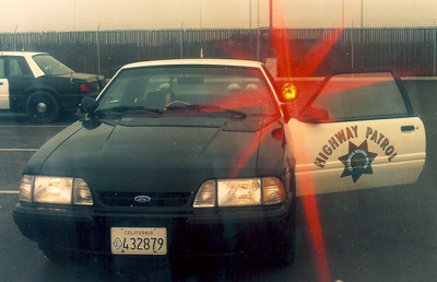 California police car image