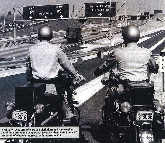 California police motorcycle image