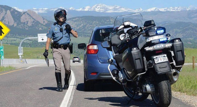 Colorado motorcycle police officers