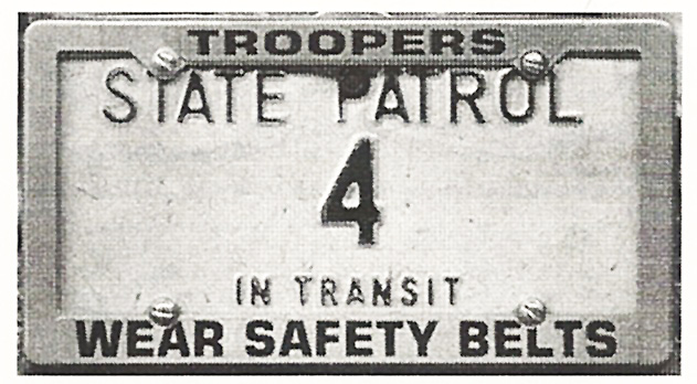 Colorado motorcycle license plate image