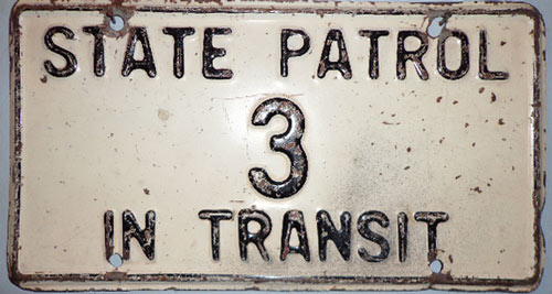 Colorado motorcycle license plate image