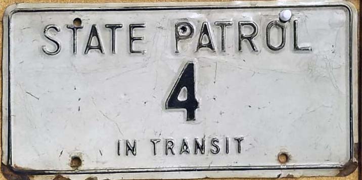 Colorado motorcycle license plate image