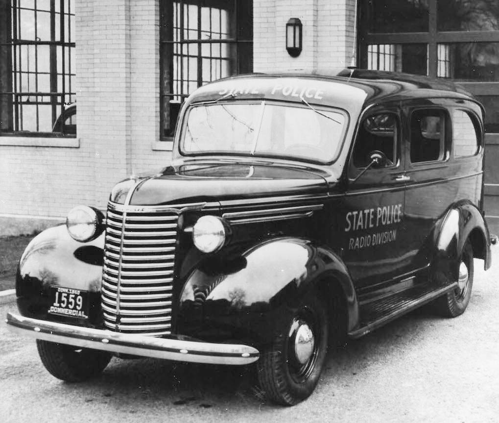 Connecticut police car image