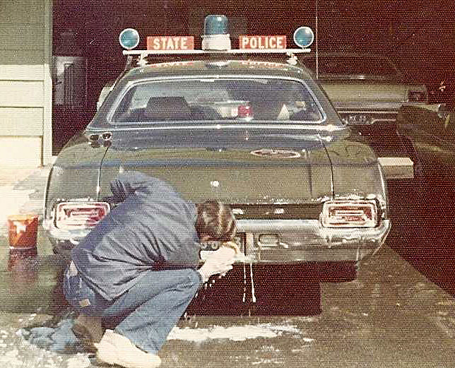 Connecticut police car  image