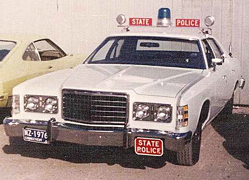 Connecticut police car image