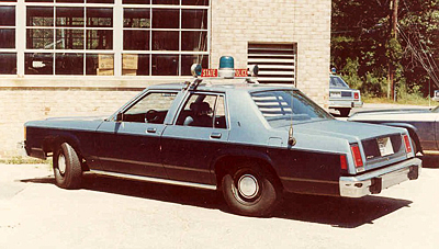 Connecticut police car image