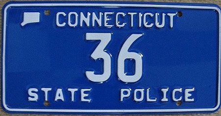 Connecticut license plate image