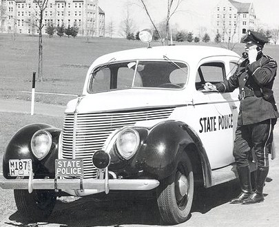 Connecticut police car image