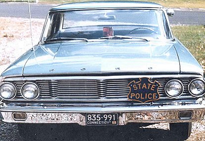 Connecticut police car image