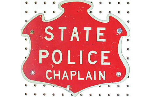 Connecticut police sign image