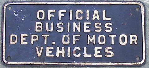 Connecticut license plate image