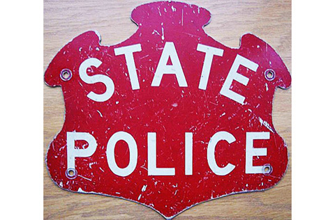 Connecticut police sign image