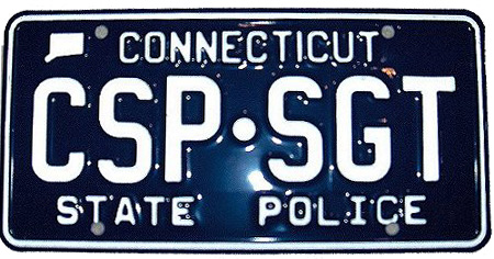 Connecticut license plate image