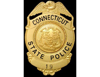Connecticut police badge image