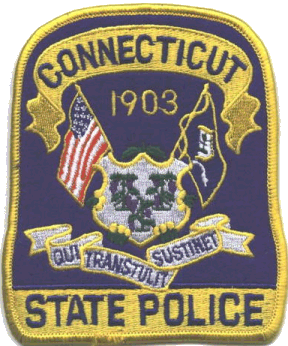 Connecticut Police Patch State Police 1903 