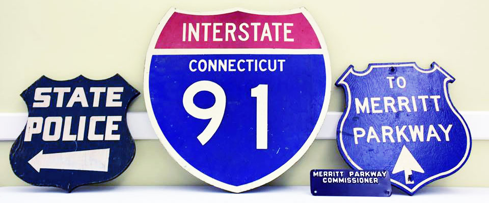 Connecticut police signs