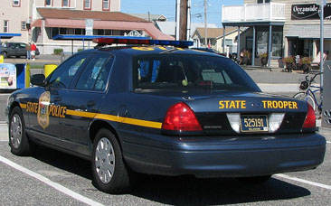 Delaware police car