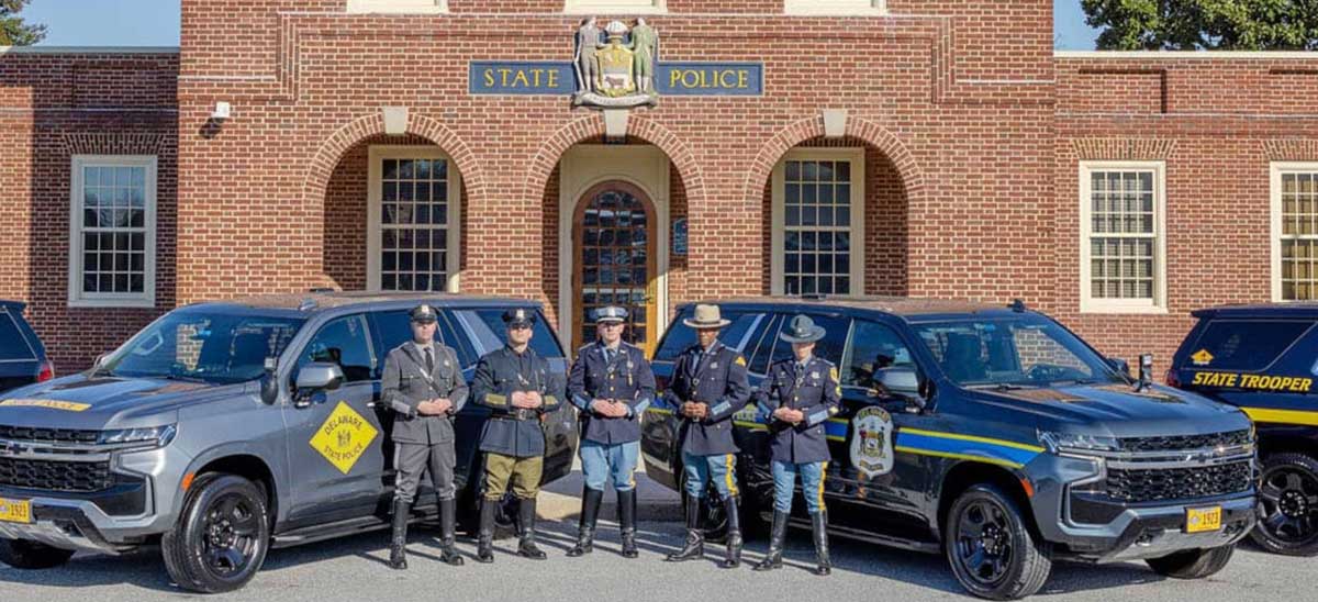 Delaware police cars