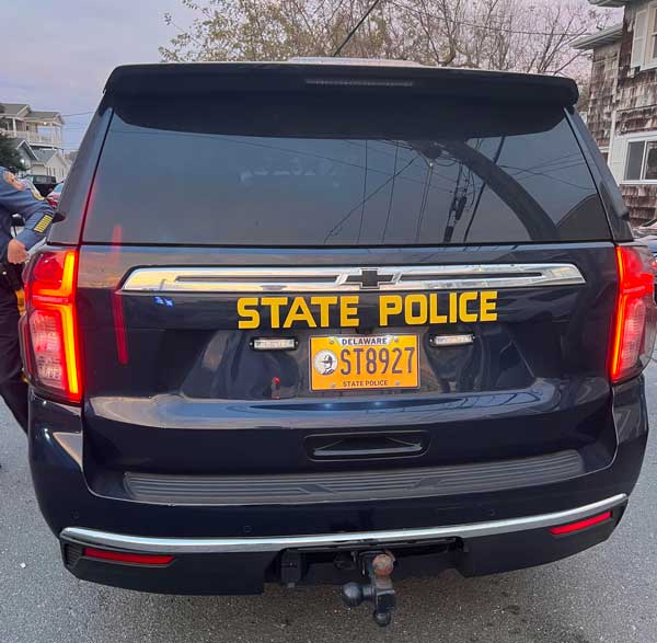 Delaware police car