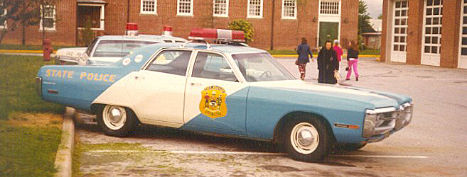 Delaware 1971 police car