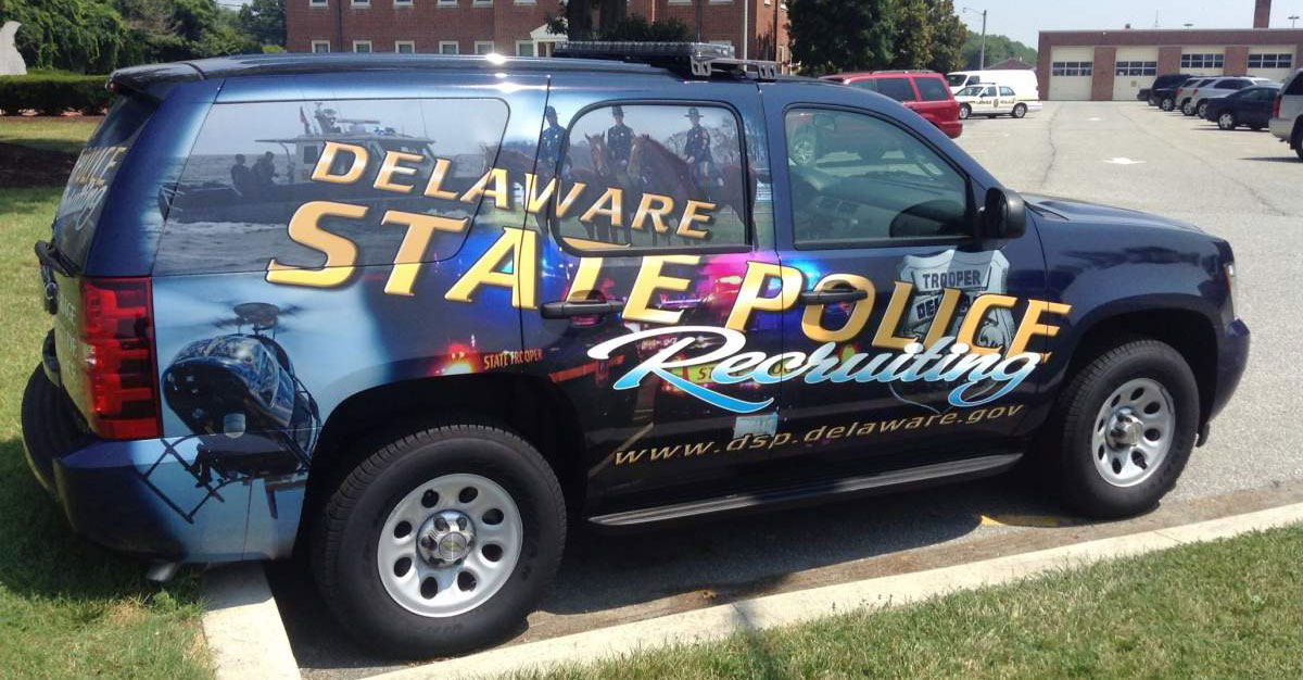 Delaware police car