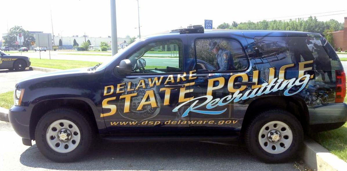 Delaware police car