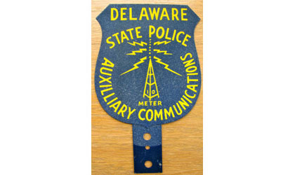 Delaware police sign