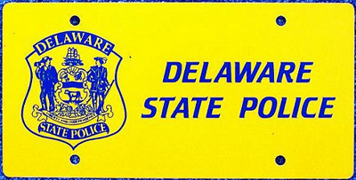 Delaware license plate