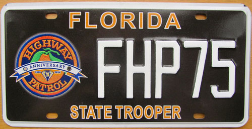 Florida license plate image