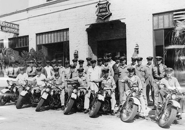 Florida officers on  motorcycles