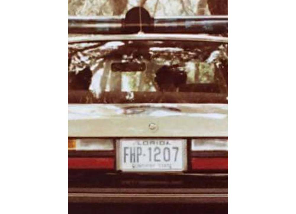 Florida license plate image