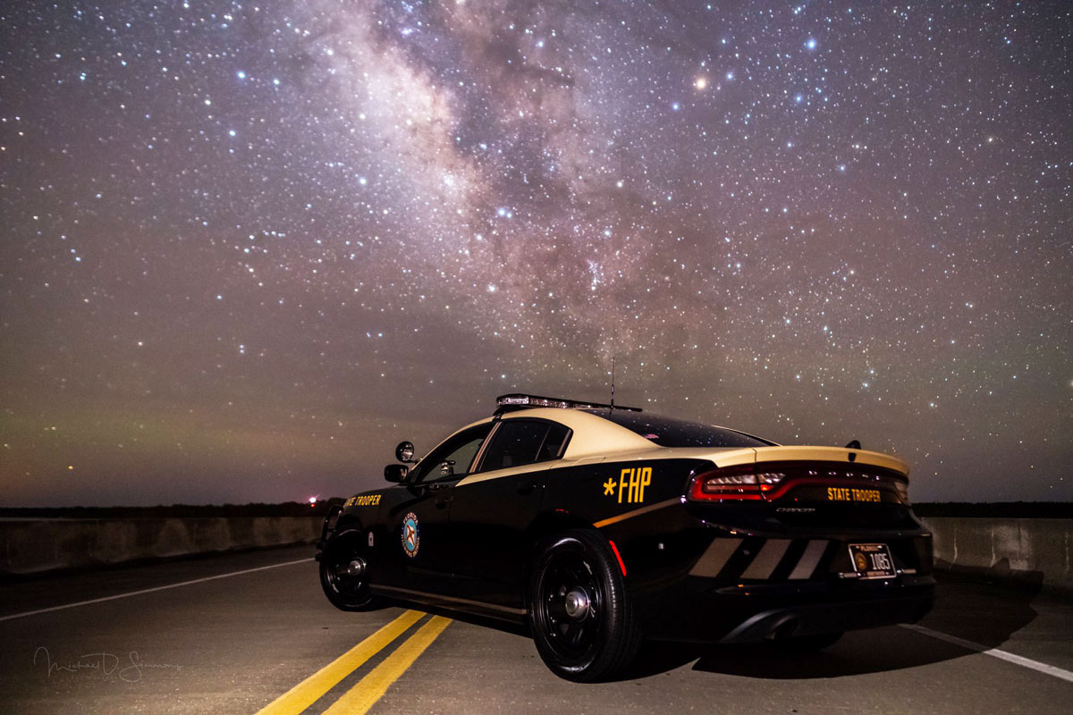 Florida police car