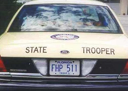 Florida license plate image