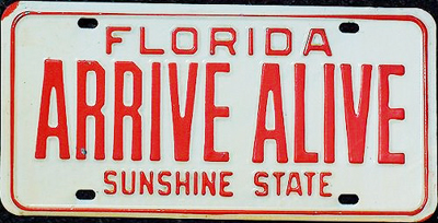 Florida license plate image