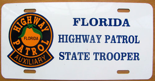 Florida license plate image