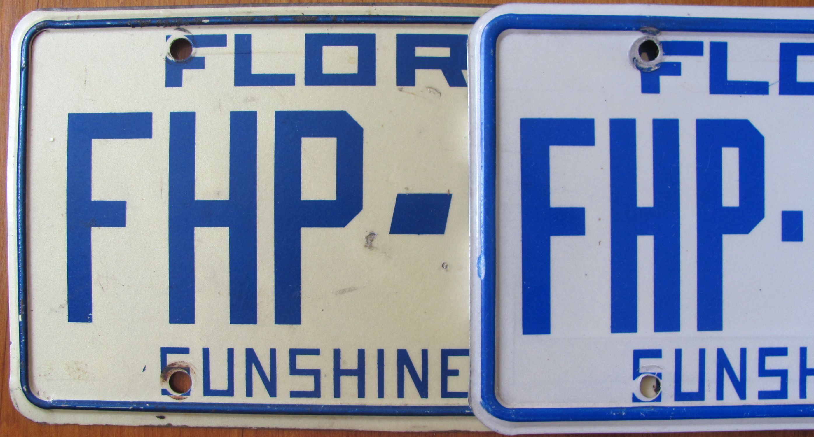 Florida license plate image