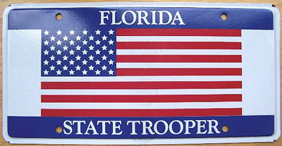 Florida license plate image