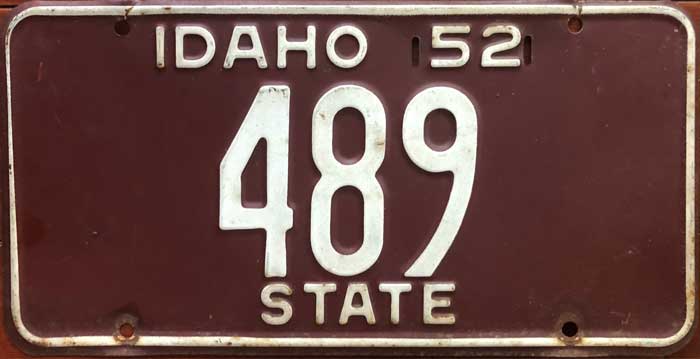 Idaho state police car