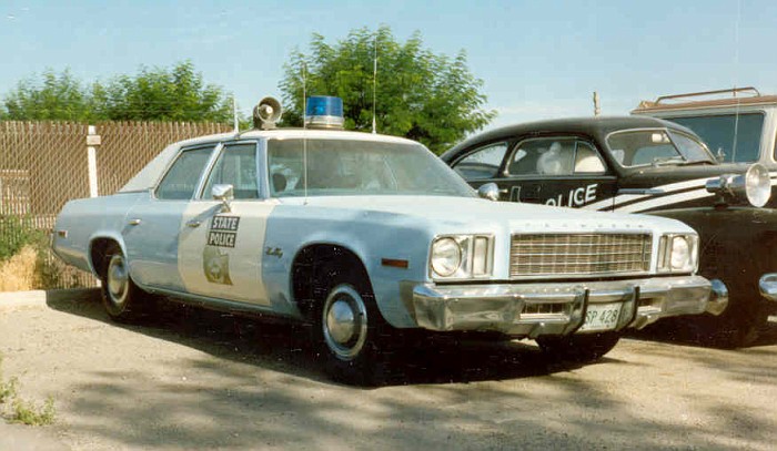 Idaho state police car
