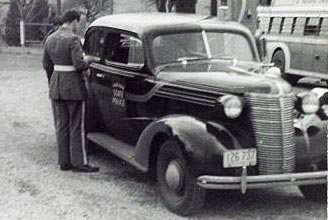 Indiana police 1938 car 