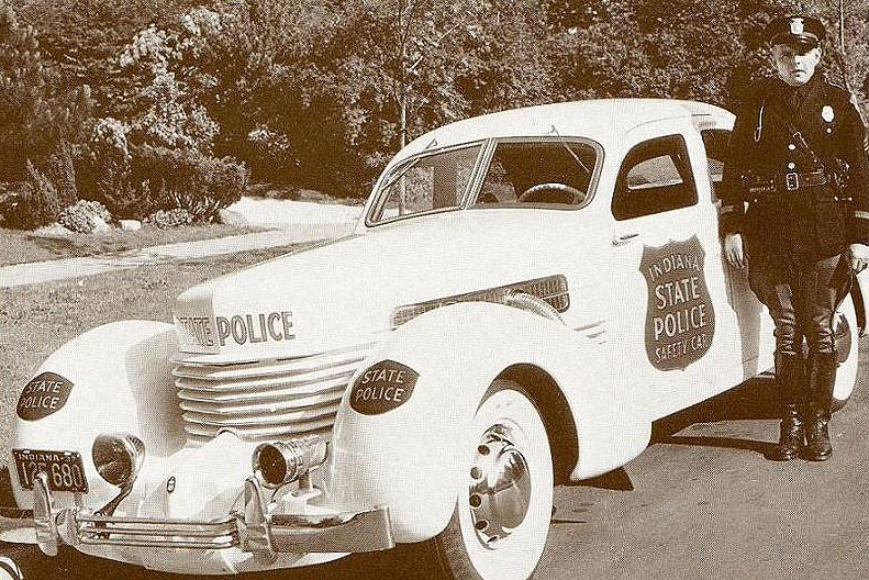 Indiana police car